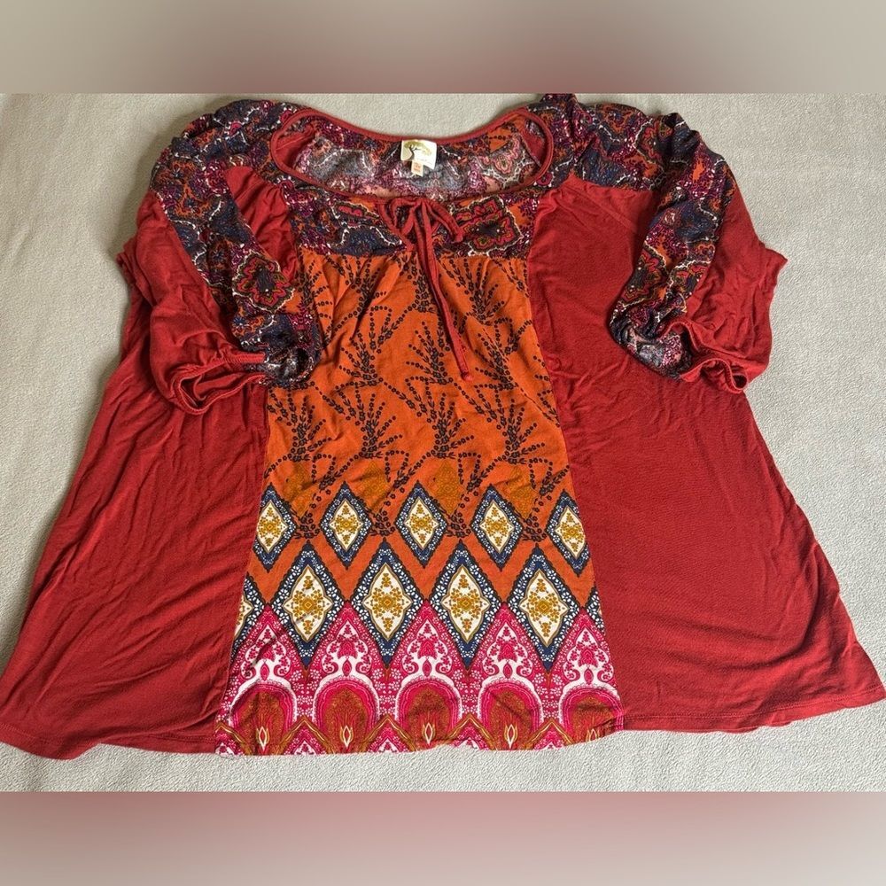 Fig & Flower Anthropologie Blouse size 3X